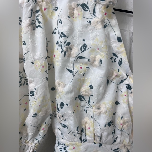 En Saison Floral Embroidery Blouse XS - Picture 2 of 7